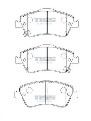 КОЛОДКИ ТОРМОЗНЫЕ ДИСКОВЫЕ PARAUT T281031Y