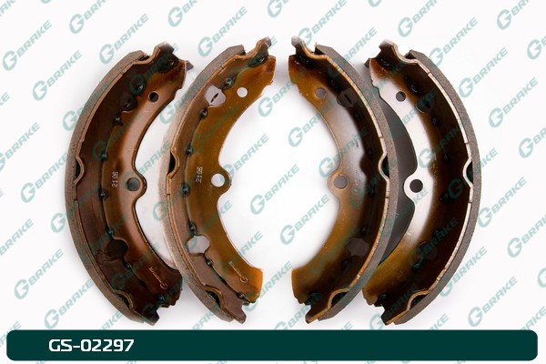 КОЛОДКИ ТОРМОЗНЫЕ БАРАБАННЫЕ G-BRAKE GS02297
