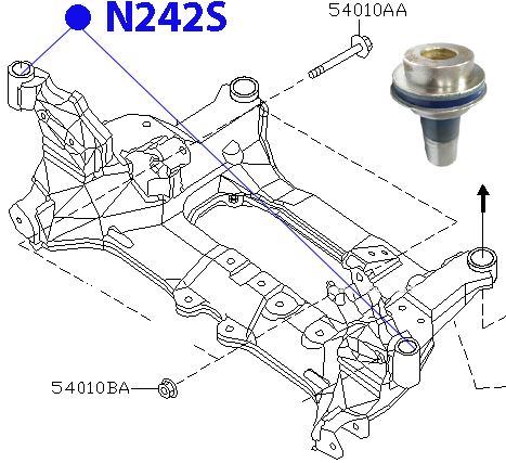 САЙЛЕНТБЛОК ФОРТУНА N242S