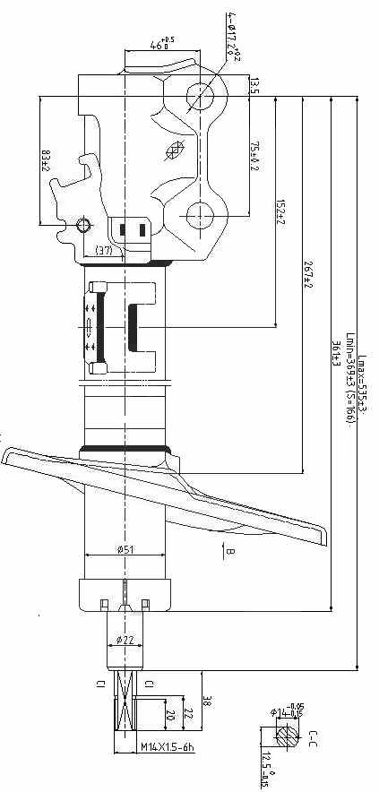 СТОЙКА ГАЗОМАСЛЯНАЯ JD JAS0296