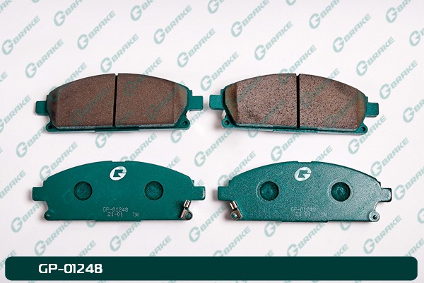 КОЛОДКИ ТОРМОЗНЫЕ ДИСКОВЫЕ G-BRAKE GP01248