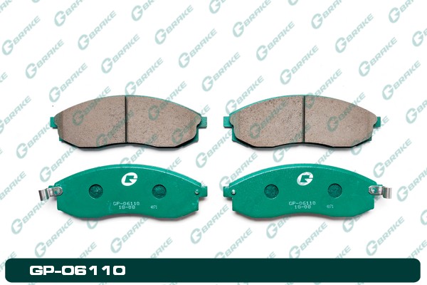 КОЛОДКИ ТОРМОЗНЫЕ ДИСКОВЫЕ G-BRAKE GP06110