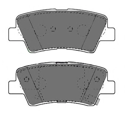 КОЛОДКИ ТОРМОЗНЫЕ ДИСКОВЫЕ IXAT X3P0092