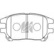 КОЛОДКИ ТОРМОЗНЫЕ ДИСКОВЫЕ KASHIYAMA D2232