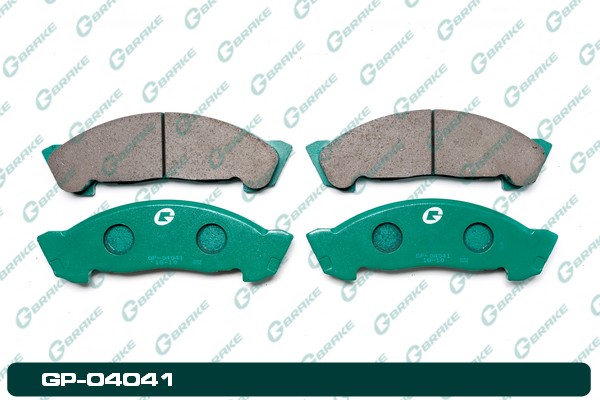 КОЛОДКИ ТОРМОЗНЫЕ ДИСКОВЫЕ G-BRAKE GP04041