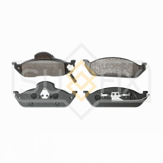 КОЛОДКИ ТОРМОЗНЫЕ ДИСКОВЫЕ SUFIX SX1803