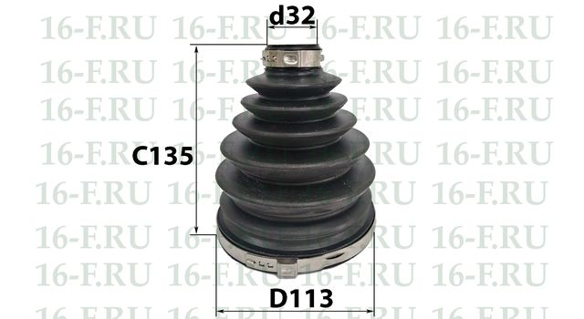 ПЫЛЬНИК ПРИВОДА 16F SS3002