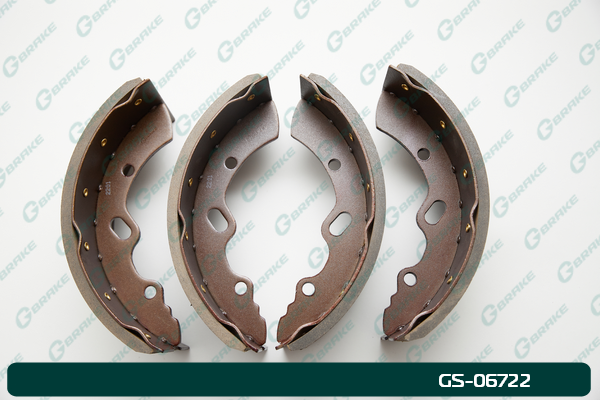 КОЛОДКИ ТОРМОЗНЫЕ БАРАБАННЫЕ G-BRAKE GS06722