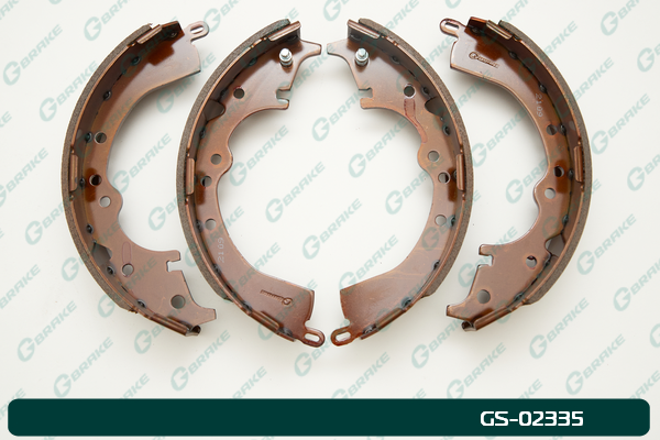 КОЛОДКИ ТОРМОЗНЫЕ БАРАБАННЫЕ G-BRAKE GS02335