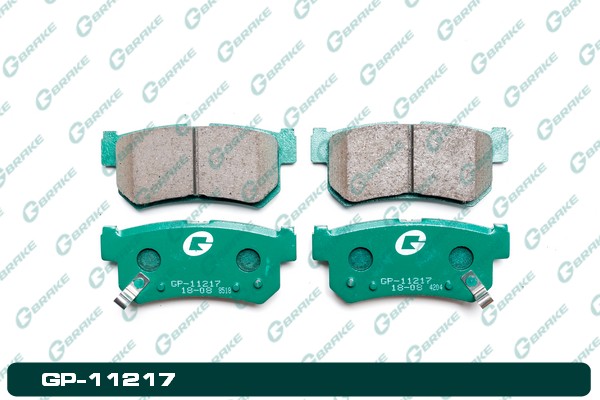 КОЛОДКИ ТОРМОЗНЫЕ ДИСКОВЫЕ G-BRAKE GP11217