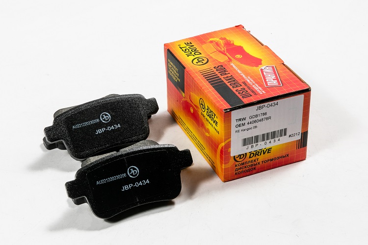 КОЛОДКИ ТОРМОЗНЫЕ ДИСКОВЫЕ JD JBP0434