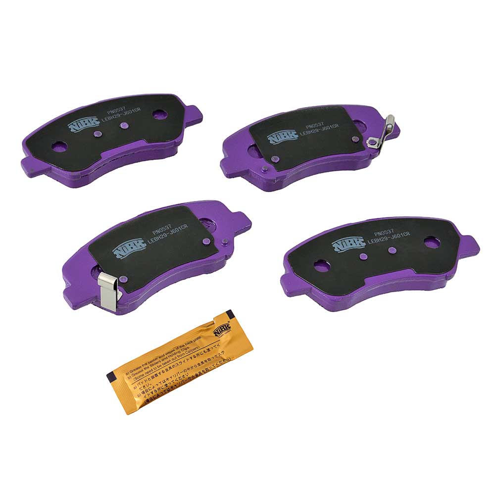 КОЛОДКИ ТОРМОЗНЫЕ ДИСКОВЫЕ NIBK PN0537