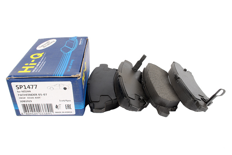 КОЛОДКИ ТОРМОЗНЫЕ ДИСКОВЫЕ SANGSIN BRAKE SP1477
