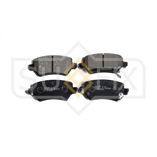 КОЛОДКИ ТОРМОЗНЫЕ ДИСКОВЫЕ SUFIX SX1388