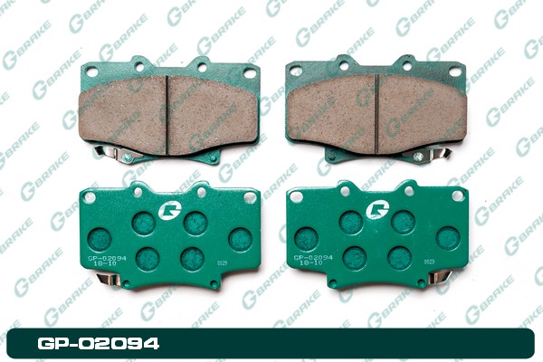 КОЛОДКИ ТОРМОЗНЫЕ ДИСКОВЫЕ G-BRAKE GP02094