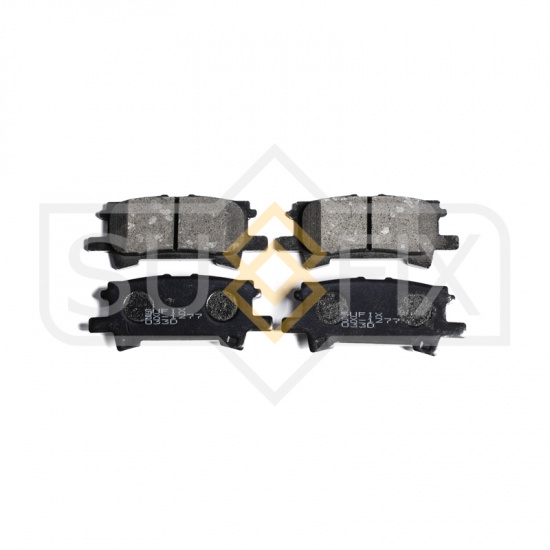 КОЛОДКИ ТОРМОЗНЫЕ ДИСКОВЫЕ SUFIX SX1277