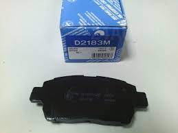 КОЛОДКИ ТОРМОЗНЫЕ ДИСКОВЫЕ CTR D2183M