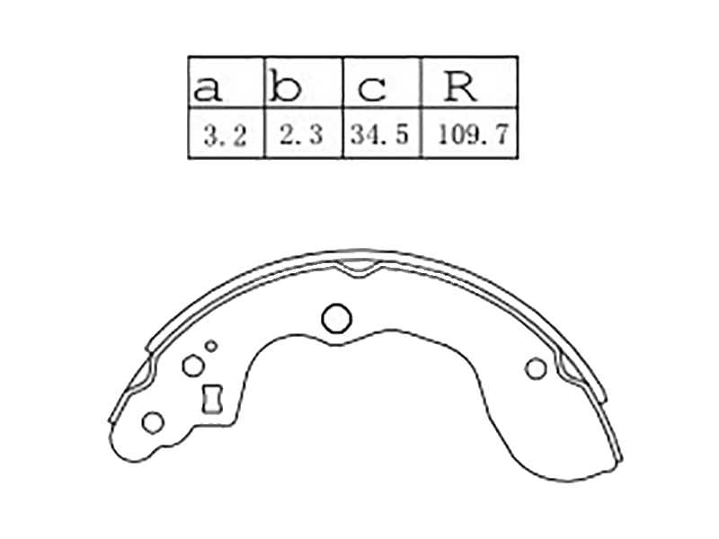 КОЛОДКИ ТОРМОЗНЫЕ БАРАБАННЫЕ SAT ST5320080J00
