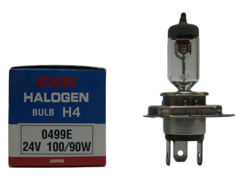 ЛАМПА ГАЛЛОГЕНОВАЯ KOITO 0499E H4 24V 100 Галлогеная