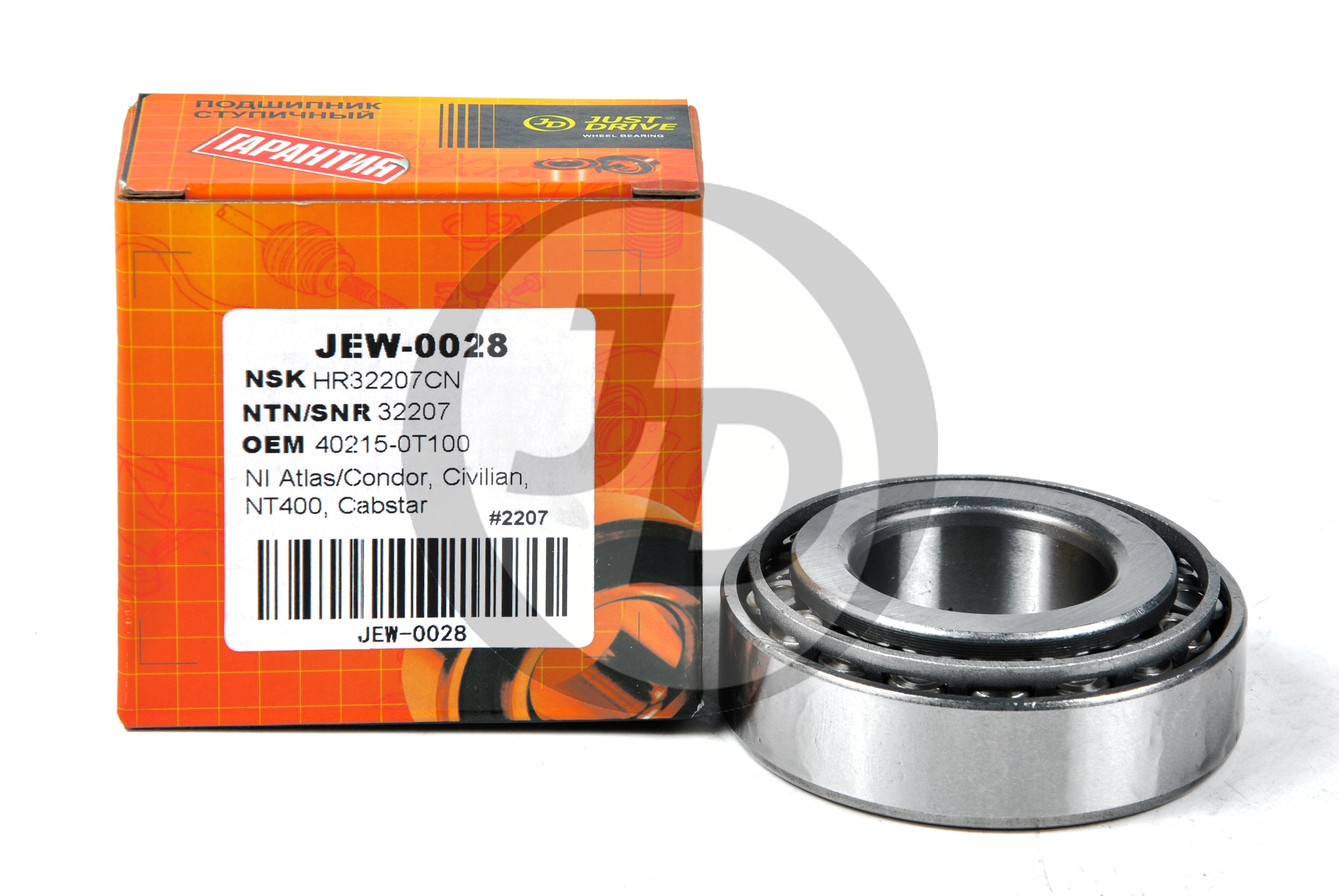 ПОДШИПНИК СТУПИЦЫ JD JEW0028