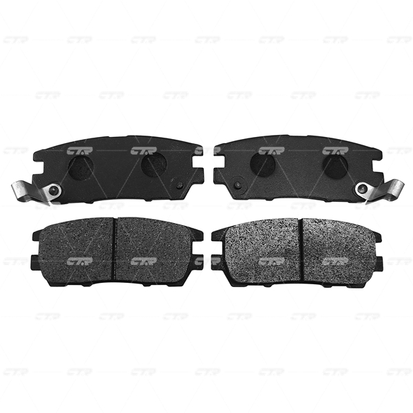 КОЛОДКИ ТОРМОЗНЫЕ ДИСКОВЫЕ CTR GK0604