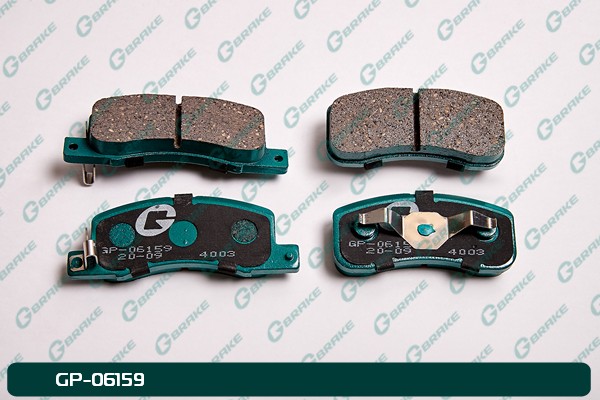 КОЛОДКИ ТОРМОЗНЫЕ ДИСКОВЫЕ G-BRAKE GP06159