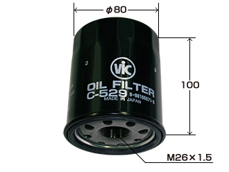 ФИЛЬТР МАСЛЯНЫЙ VIC C529