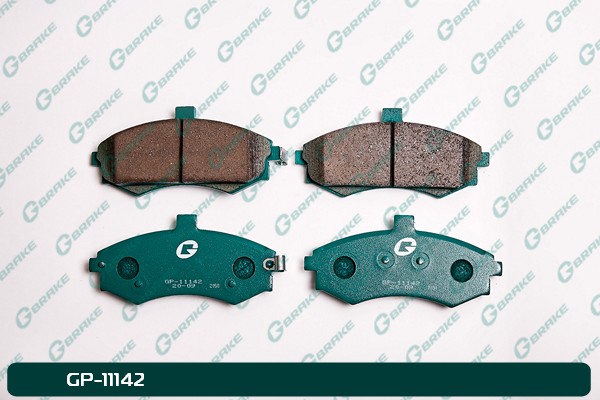 КОЛОДКИ ТОРМОЗНЫЕ ДИСКОВЫЕ G-BRAKE GP11142