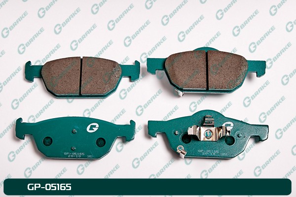 КОЛОДКИ ТОРМОЗНЫЕ ДИСКОВЫЕ G-BRAKE GP05165