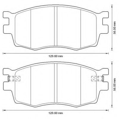 КОЛОДКИ ТОРМОЗНЫЕ ДИСКОВЫЕ IXAT X3P0146
