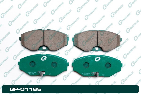КОЛОДКИ ТОРМОЗНЫЕ ДИСКОВЫЕ G-BRAKE GP01165