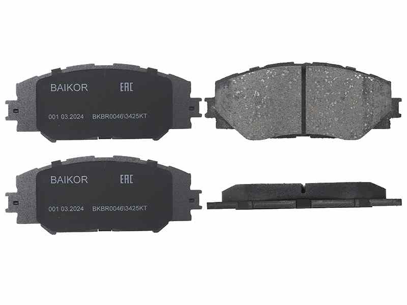 КОЛОДКИ ТОРМОЗНЫЕ ДИСКОВЫЕ BAIKOR BKBR0046