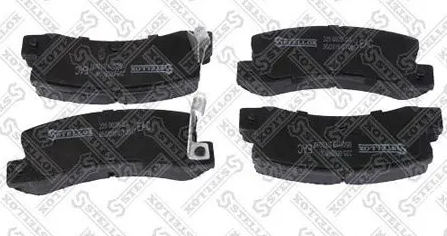 КОЛОДКИ ТОРМОЗНЫЕ ДИСКОВЫЕ STELLOX 225002BSX