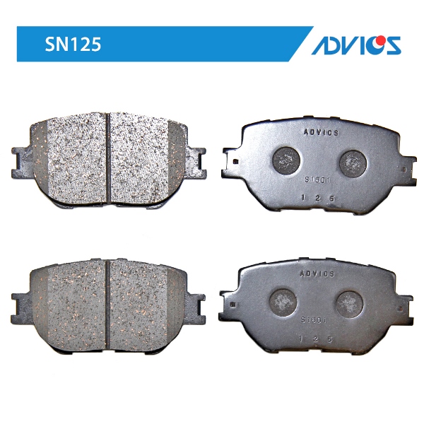 КОЛОДКИ ТОРМОЗНЫЕ ДИСКОВЫЕ ADVICS SN125