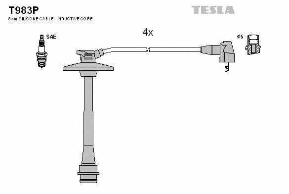 БРОНЕПРОВОДА TESLA TECHNICS T983P