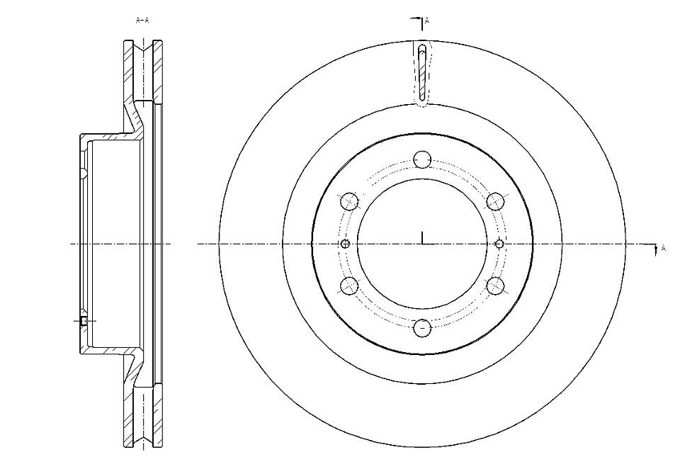 ДИСК ТОРМОЗНОЙ G-BRAKE GR21220