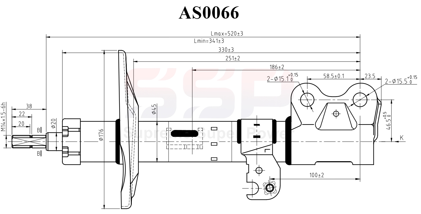 СТОЙКА ГАЗОМАСЛЯНАЯ SSP AS0066