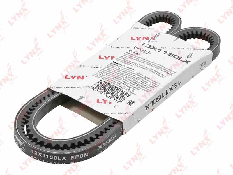 РЕМЕНЬ КЛИНОВИДНЫЙ LYNXauto 13X1150LX