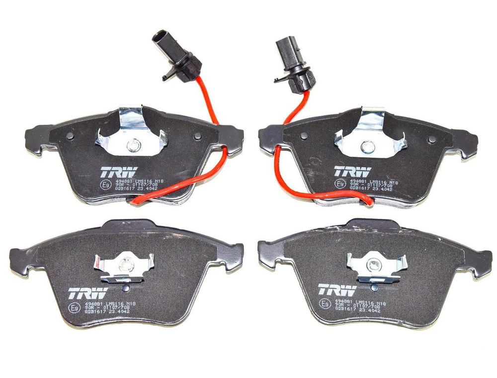 КОЛОДКИ ТОРМОЗНЫЕ ДИСКОВЫЕ TRW GDB1617