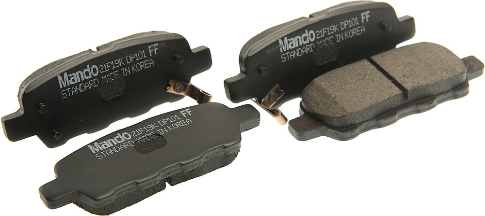 КОЛОДКИ ТОРМОЗНЫЕ ДИСКОВЫЕ MANDO MPS07