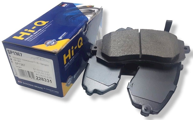 КОЛОДКИ ТОРМОЗНЫЕ ДИСКОВЫЕ SANGSIN BRAKE SP1367