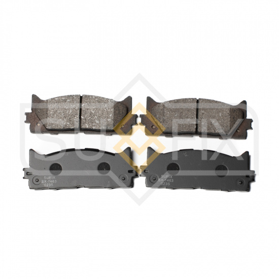 КОЛОДКИ ТОРМОЗНЫЕ ДИСКОВЫЕ SUFIX SX1463