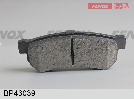 КОЛОДКИ ТОРМОЗНЫЕ ДИСКОВЫЕ FENOX BP43039