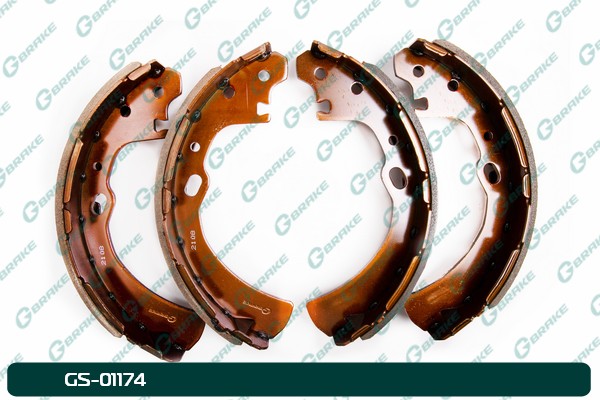 КОЛОДКИ ТОРМОЗНЫЕ БАРАБАННЫЕ G-BRAKE GS01174