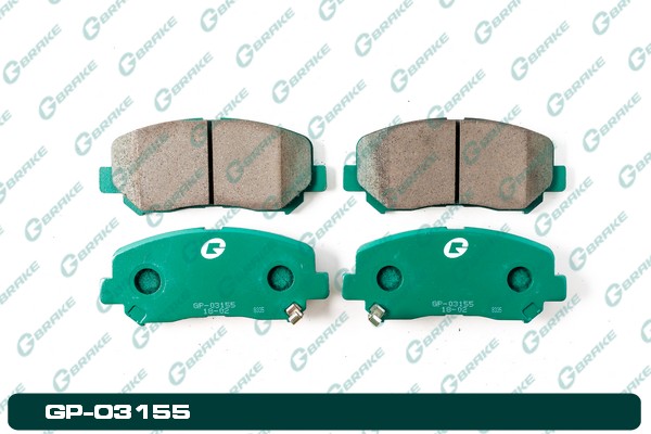 КОЛОДКИ ТОРМОЗНЫЕ ДИСКОВЫЕ G-BRAKE GP03155