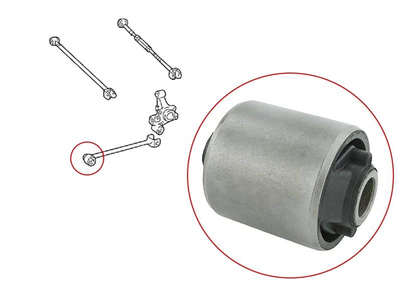 САЙЛЕНТБЛОК ПРОДОЛЬНОЙ ТЯГИ SAT ST4878048030B