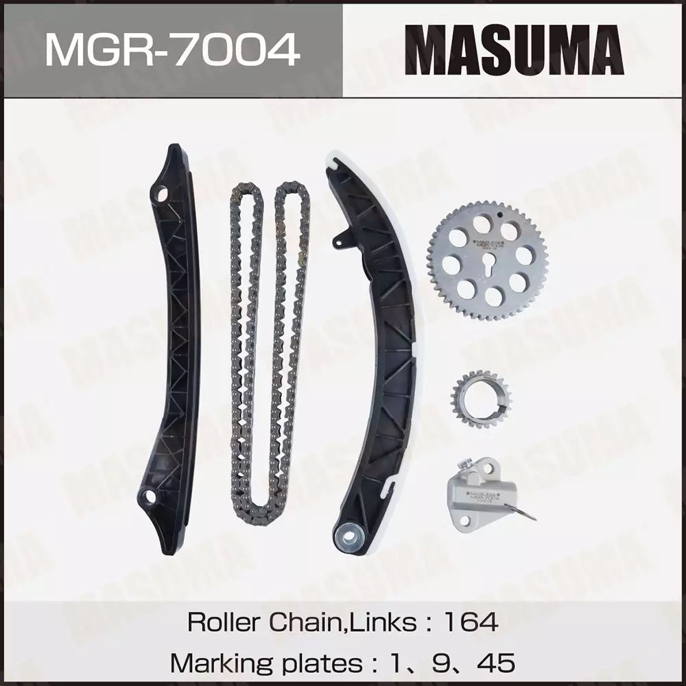 РЕМКОМПЛЕКТ ЦЕПИ ГРМ MASUMA MGR7004
