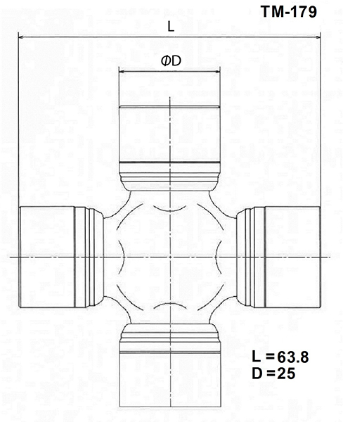 КРЕСТОВИНА TOYO TM179