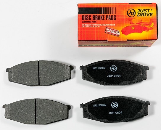 КОЛОДКИ ТОРМОЗНЫЕ ДИСКОВЫЕ JD JBP0504