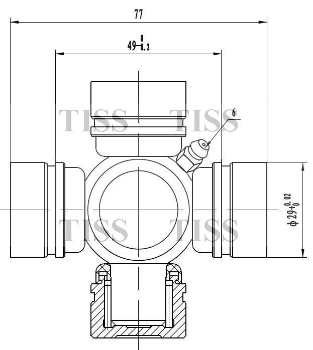 КРЕСТОВИНА JD JTU0076